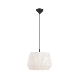 Nordlux - Candeeiro suspenso em cabo DICTE, 1x E27/60W/230V, Ø40 cm, branco