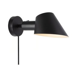 DFTP by Nordlux - Candeeiro de Parede STAY 1xE27/60W/230V Preto