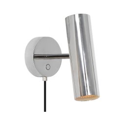 DFTP by Nordlux - Aplique de parede MIB 1xGU10/20W/230V, acabamento cromado brilhante