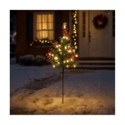 Decoração de Natal LED, 1 W, 230 V, 75 cm, IP44, verde