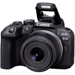 MÁQUINA FOTOGRÁFICA CANON EOS R10+18-45IS STM