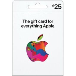 GIFT CARD APPLE 25 EUROS
