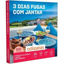 ODISSEIAS 3 DIAS FUGAS COM JANTAR