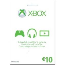 XBOX CARTÃO PRESENTE 10 EUROS
