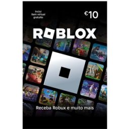 CARTÃO PRESENTE DIGITAL ROBLOX 10EUR