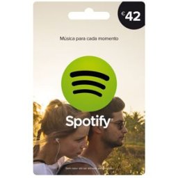 SPOTIFY 42 EUROS