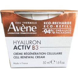 Avène Hyaluron Activ B3 Creme Regenerador Celular Recarga 50ml