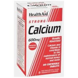 HEALTH AID CALCIO 600mg 60 COMPRIMIDOS