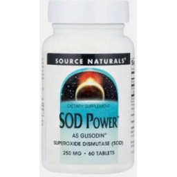 SOURCE NATURALS SOD POWER 250mg 60 COMPRIMIDOS