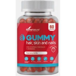 SORIA NATURAL® GUMMY HAIR, SKIN AND NAILS 60 GOMAS