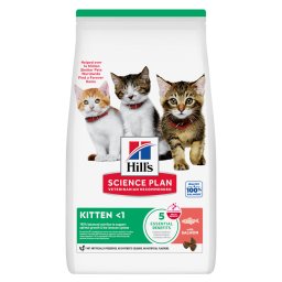 2x7kg Kitten <1 Salmão Hill's Science Plan ração para gatos