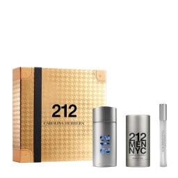 Carolina Herrera 212 Men NYC Eau de Toilette Set - 100ML Eau de toilette Perfumes Homens