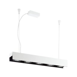 Eglo 39372 - Candelabro num fio fosco LED BADALONA 5xLED/5,4W/230V