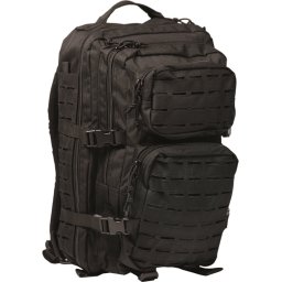 Mil-Tec US ASSAULT PACK LG LASER CUT preto 36l. 14002702