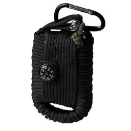 Mil-Tec PARACORD SURVIVAL KIT LARGE preto 16027702