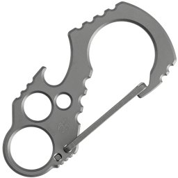 Kansept Carabiner Beadblasted Titanium C011A2