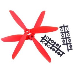 HELICES PARROT BEBOP VERMELHAS