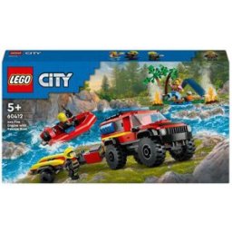 Lego CAMIAO BOMBEIROS BARCO 60412