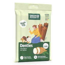 180g VeggieDog Denties Green Petfood snacks para cães