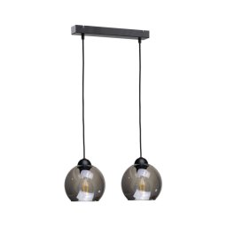 Candelabro suspenso UNO 2xE27/60W/230V preto