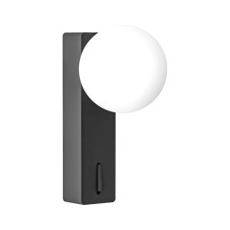 Open Design OR85570 - Aplique de parede BOLETTA 1xG9/8W/230V preto