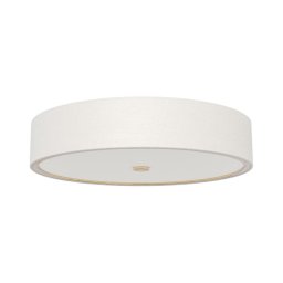 Open Design OR86058 - Candeeiro de tecto ZALINDRO 6xE27/15W/230V Ø74,5 cm branco/dourado