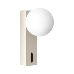 Open Design OR85587 - Aplique de parede BOLETTA 1xG9/8W/230V bege