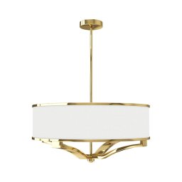 Open Design OR84825 - Lustre com haste GERDO 4xE27/12W/230V dourado/branco