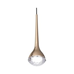 Open Design OR80315 - Lustre LED em cabo CRIMA LED/7W/230V ouro rosé