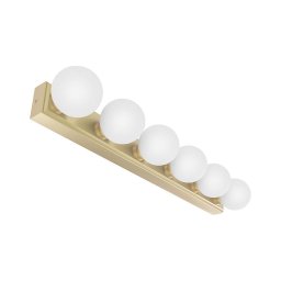 Open Design OR85686 - Aplique de parede MERINO 6xG9/8W/230V 61 cm IP44 latão