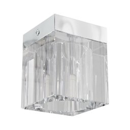 Open Design OR81039 - Spot orientável CUBO 1xG9/8W/230V transparente/cromado brilhante
