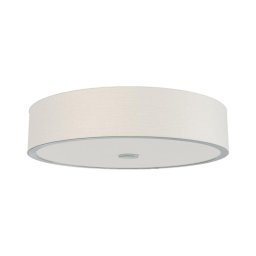 Open Design OR86065 - candeeiro de tecto ZALINDRO 6xE27/15W/230V Ø 74,5 cm branco/cromado