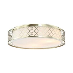 Open Design OR81015 - Candeeiro de teto CAVALLI 3xE27/15W/230V Ø 52 cm latão