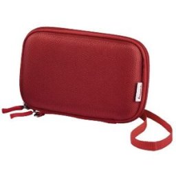 Hama Bolsa Disco Rígido 2.5" Vermelho 95548