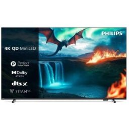 TV Philips QD MiniLED 55MLED820 55" 4K UltraHD Smart TV Titan OS HDR10 Dolby Atmos
