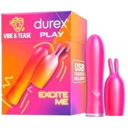 Durex Play Estimulador de Clitóris e Vibrador 2 em 1