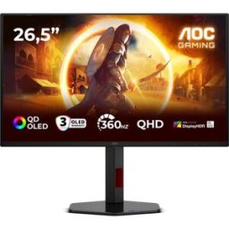 Monitor Gaming AOC Q27G4SDR QD-OLED 26,5" 360 Hz QHD