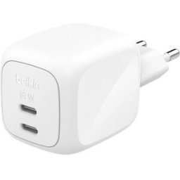 Belkin Carregador GaN 2x USB-C Boost Charge Pro 67W - Branco
