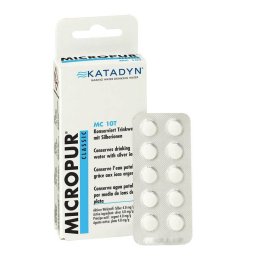 Katadyn Micropur Classic MC 10T comprimidos para desinfecção de água KTDN-50201