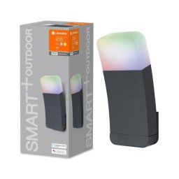 Ledvance - Iluminação de parede exterior LED RGBW SMART+ CURVE LED/9W/230V IP44