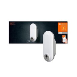 Ledvance - Luminária LED RGBW exterior c/ sensor e câmara LED/15W/230V IP44