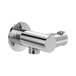 Villeroy & Boch TVC00046200061 - Suporte de chuveiro com saída de água, cromado brilhante