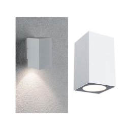 Paulmann 94329 - LED/3,8W IP44 Iluminação de parede exterior FLAME 230V branca