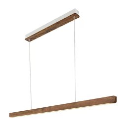 Nordlux - Luminária pendente LED dimerizável em cabo ILGAS LED/47W/230V 3000K, acabamento em freixo