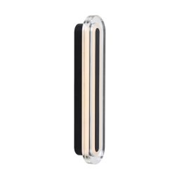 Nordlux - Aplique de parede LED para casa de banho CAVARA LED/11W/230V 3000/4000K IP44 preto