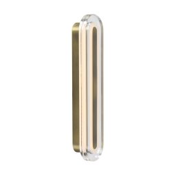 Nordlux - Candeeiro de parede LED para casa de banho CAVARA LED/11W/230V 3000/4000K IP44 latão