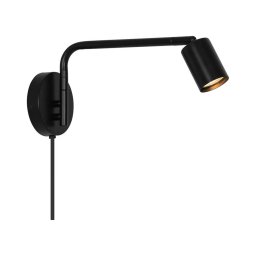 Nordlux - Aplique de parede orientável EXPLORE 1xGU10/5W/230V preto