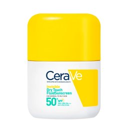 Cerave Protetor solar facial Invisible Dry Touch Fluid Sunscreen Spf 50+ Protetor solar facial
