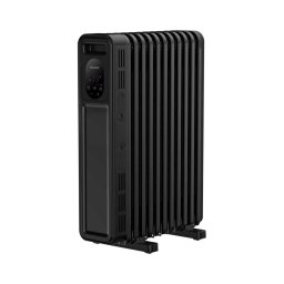 Sencor - Aquecedor a óleo com 11 aletas 1000/2300W/230V preto + controlo remoto