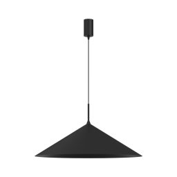 Lustre suspenso por cabo CAPITAL 1xGX53/15W/230V, diâmetro 60 cm, preto